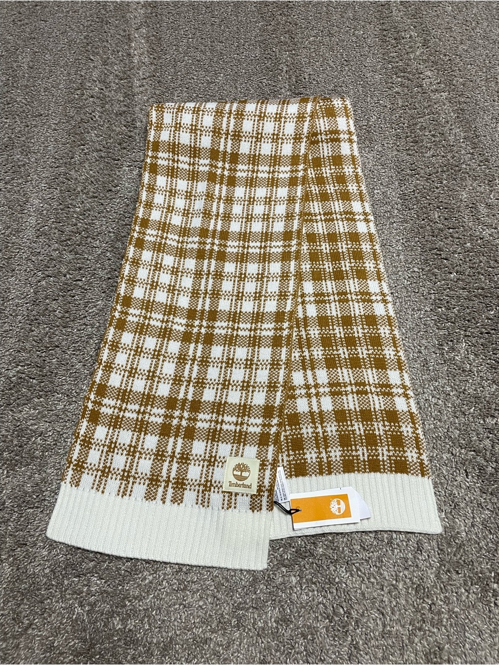 NWT Timberland Plaid Scarf
